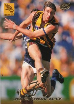 1999 Select AFL Premiere #157 Jonathan Hay Front
